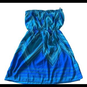 Express strapless dress 🔥